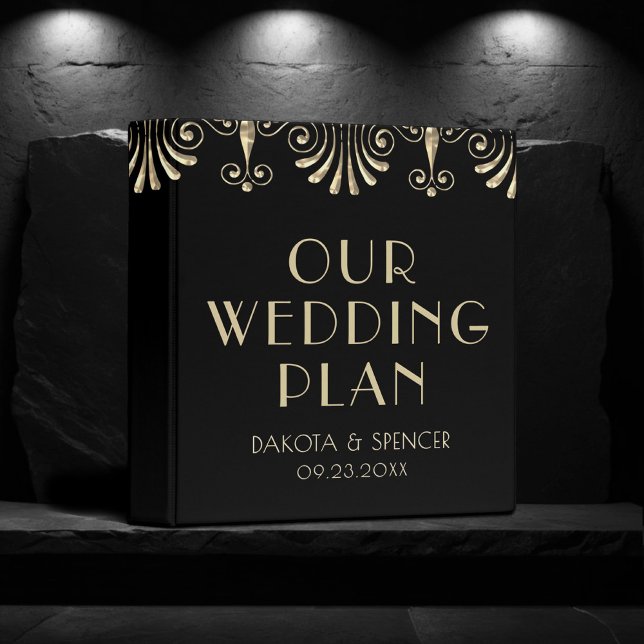 Roarin 20s Decadence | Sepia Gold Photo Scrapbook Binder (Creator Uploaded)