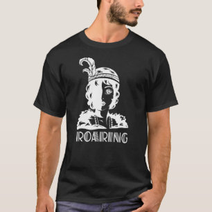 Roaring 1920s Great Gatsby Glamourous Woman Flappe T-Shirt