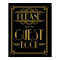 Roaring 20's Art Deco Gatsby Guest Book Print