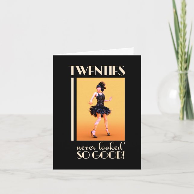 Roaring 20s Birthday Party  Invitation (Front)
