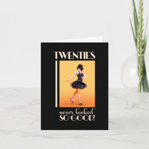 Roaring 20s Birthday Party  Invitation