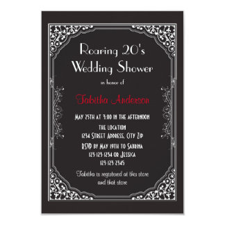 Roaring 20S Wedding Invitations 9