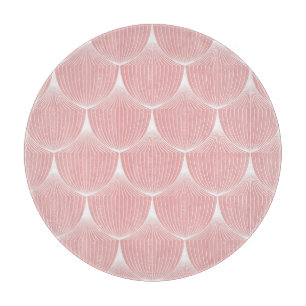 Roaring '20s Linear Scales: Elegant Pattern Cutting Board