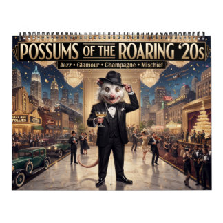 Roaring 20s Possum Calendar