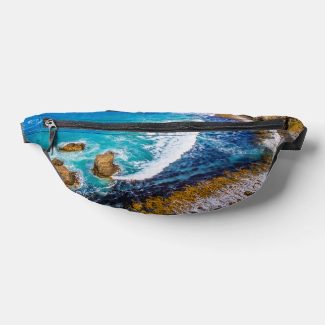 Roaring Bay At Nugget Point Fanny Pack (Lay Down)