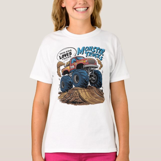 Roaring Beast Rampaging Through Earth T-Shirt (Front)