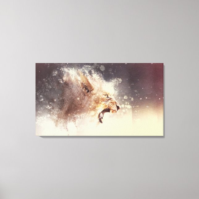 Roaring Creativity Canvas Print (Front)