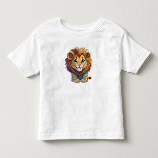 "Roaring Cutie "Adorable Lion Toddler T-shirt