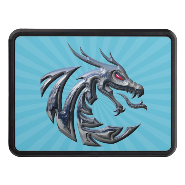 Roaring Dragon  Trailer Hitch Cover (Front)