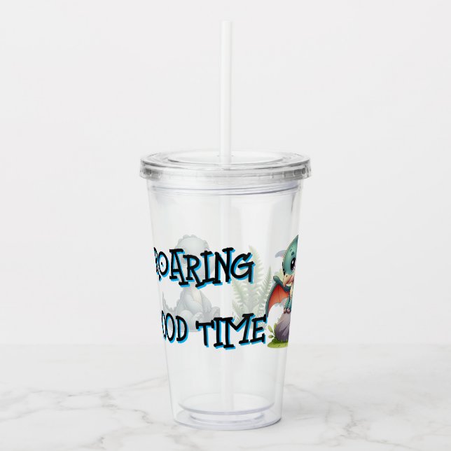 Roaring Good Time  Acrylic Tumbler (Front)