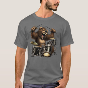 Roaring Grizzly Wildlife Animal Nature Classic T-Shirt