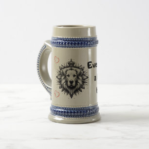Roaring Hearts: Embracing the Lion Within Every Do Beer Stein