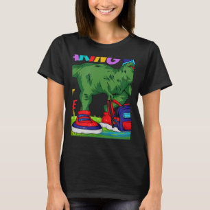Roaring into First Grade Dinosaur Rex Back to Scho T-Shirt