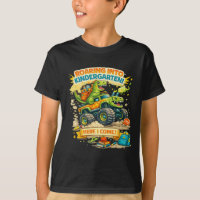 Roaring Into Kindergarten Dino TruckT-Shirt
