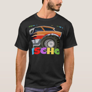 Roaring into Preschool Monster Truck Back to Schoo T-Shirt