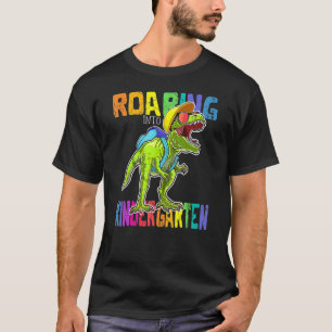 Roaring Kindergarten Dinosaur Rex Back To School B T-Shirt