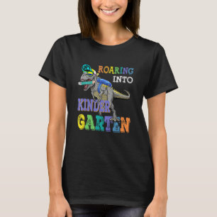 Roaring Kindergarten Dinosaur Rex Back To School B T-Shirt