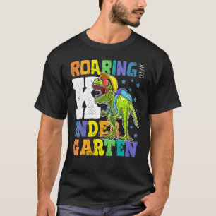 Roaring Kindergarten Dinosaur Rex Back To School B T-Shirt