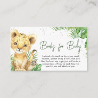 Roaring Lion Baby Shower Books for Baby