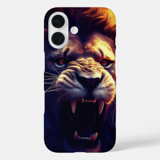 Roaring Lion iPhone 16 Case