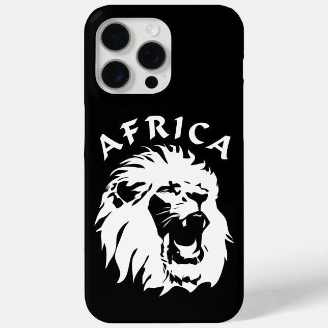 Roaring Lion Face | Africa Case-Mate iPhone Case (Back)