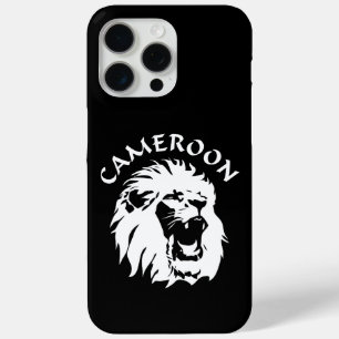 Roaring Lion Face - Cameroon iPhone 15 Pro Max Case