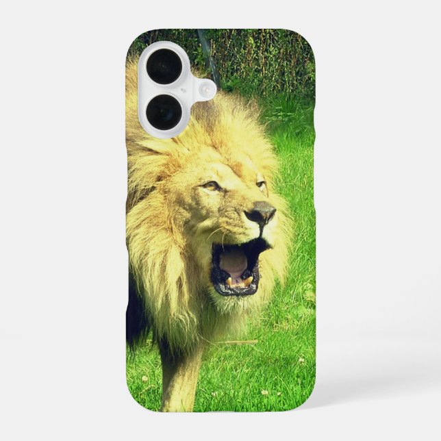 Roaring Lion Phone Case (Back)