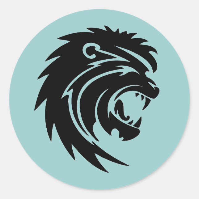 Roaring Lion Stickers (Front)