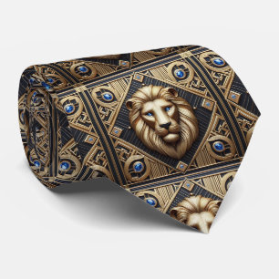 Roaring Lion Tie   Masculine Men's Fashion