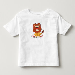 Roaring lion toddler t-shirt
