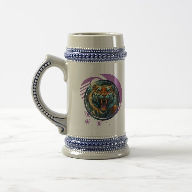 Roaring Tiger Beer Stein (Left)