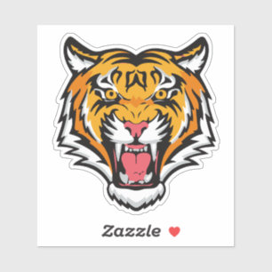Roaring Tiger Head-25818