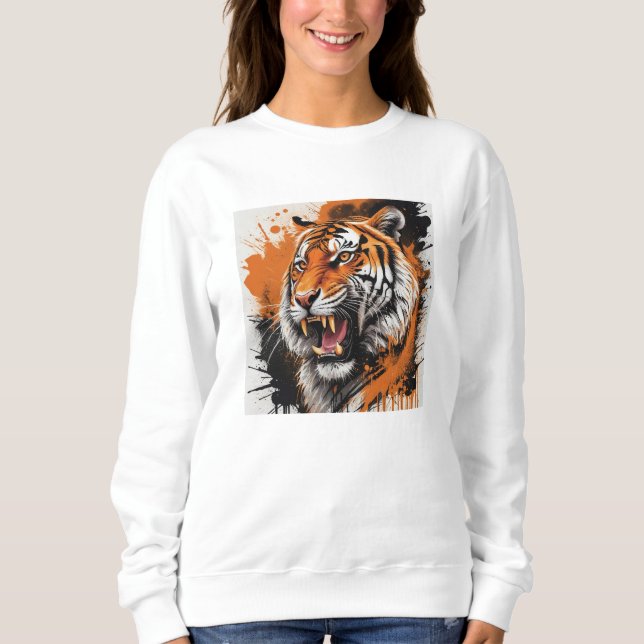 Roaring Tiger Hoodie (Front)
