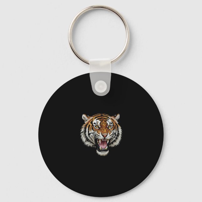 Roaring Tiger Keychain (Front)