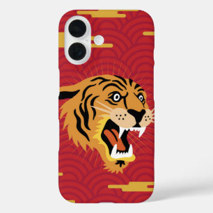 Roaring Tiger Lunar iPhone 16 Case