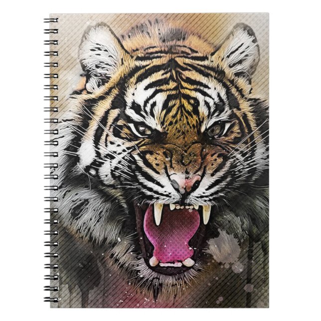 Roaring Tiger Notebook (Front)
