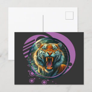 Roaring Tiger Postcard