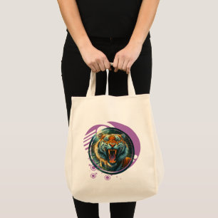 Roaring Tiger Tote Bag