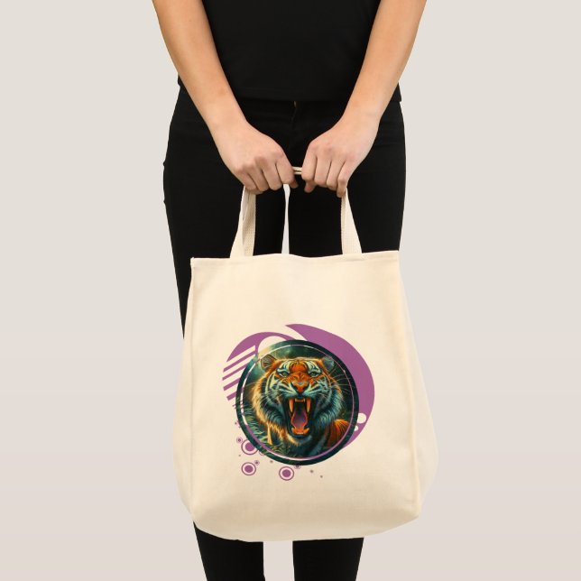 Roaring Tiger Tote Bag (Front (Product))