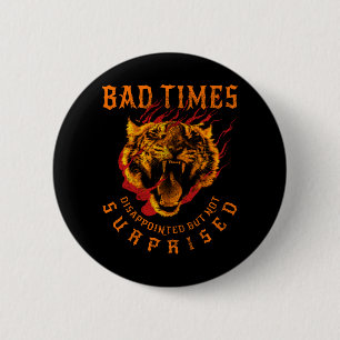 Roaring Tiger Year of 2022 2 Inch Round Button