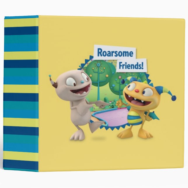 Roarsome Friends! Binder (Front/Spine)