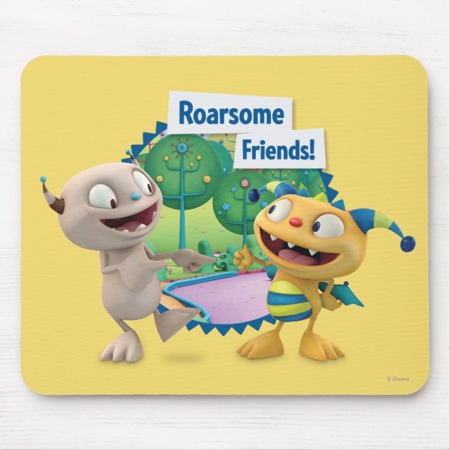 Roarsome Friends! Mouse Pad (Front)