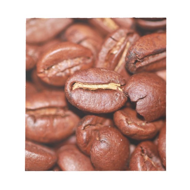Roasted Coffee Beans Notepad (Front)