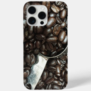 Roasted Coffee Beans With Silver Scoop Photograph iPhone 15 Pro Max Case
