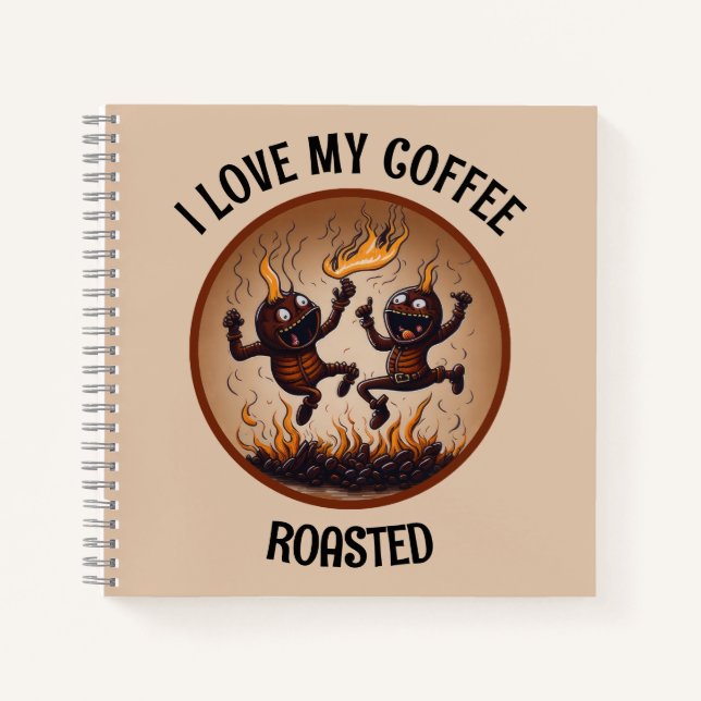 Roasted Coffee Notebook (Front)