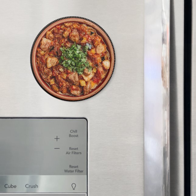 Roasted Lamb With Caramelized Onion & Vegetables Magnet (In Situ (Fridge))