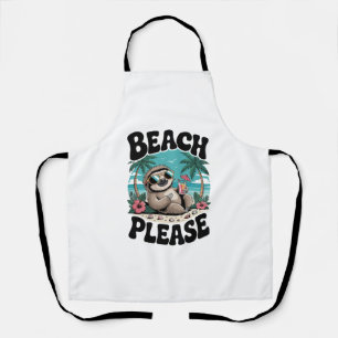Roatan Honduras Sloth Summer Apron