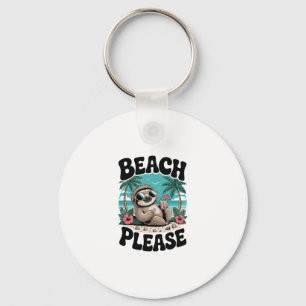 Roatan Honduras Sloth Summer Keychain