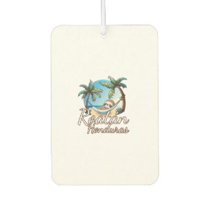 Roatan Sloth Animal Lovers For Men Women Kids Long Air Freshener
