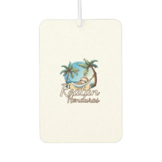 Roatan Sloth Animal Lovers For Men Women Kids Long Air Freshener